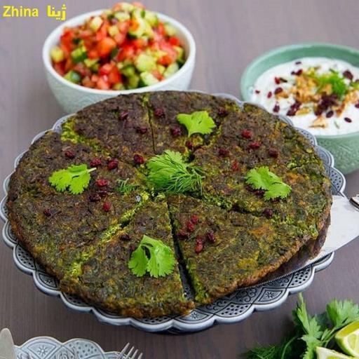 سبزی کوکو خشک ژینا درجه یک و اعلا 250 گرمی از کویر خراسان